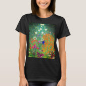 Gustav Klimt Flower Garden T-Shirt (Vorderseite)