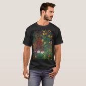 Gustav Klimt Flower Garden T-Shirt (Vorne ganz)