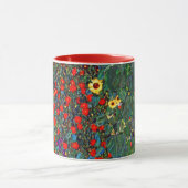Gustav Klimt Flower Garden Tasse (Zentrum)