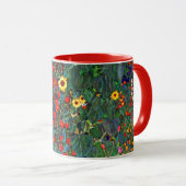 Gustav Klimt Flower Garden Tasse (VorderseiteRechts)