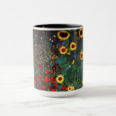 Gustav Klimt Flower Garden Tasse (Zentrum)