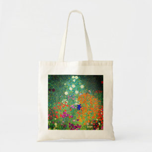 Gustav Klimt Flower Garden Tragetasche
