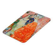 Gustav Klimt - Frauenfreunde Magnet (Linke Seite)