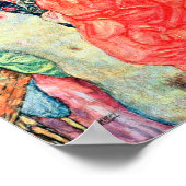 Gustav Klimt - Frauenfreunde Poster (Ecke)