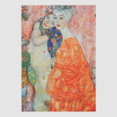 Gustav Klimt - Frauenfreunde Seidenpapier