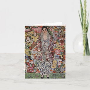 Gustav Klimt Fredericke Maria Beer Note Card Karte