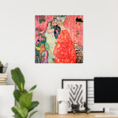 Gustav Klimt - Freundinnen Poster (Heimbüro)