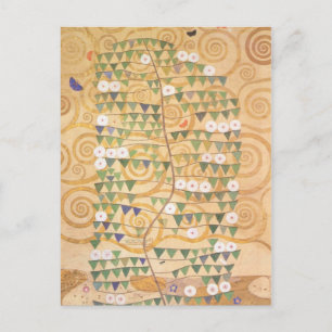 Gustav Klimt Frieze Tree of Life Postcard Postkarte