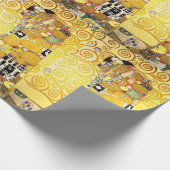 Gustav Klimt Fulfillment Fulfillment Falknerei Geschenkpapier (Ecke)