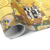 Gustav Klimt Fulfillment Fulfillment Falknerei Geschenkpapier (Rolleneckpunkt)