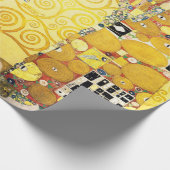 Gustav Klimt Fulfillment Fulfillment Falknerei Geschenkpapier (Ecke)