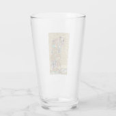 Gustav Klimt Fulfillment Glas (Rückseite)