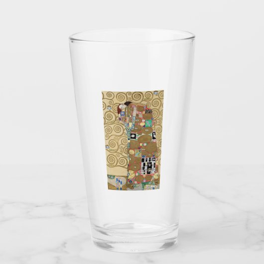 Gustav Klimt Fulfillment Glas (Vorderseite)