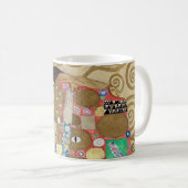 Gustav Klimt Fulfillment Kaffeetasse (VorderseiteRechts)
