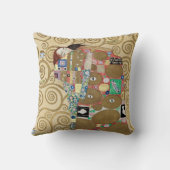 Gustav Klimt Fulfillment Kissen (Rückseite)