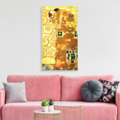 Gustav Klimt Fulfillment Leinwand Poster (Insitu (Wohnzimmer))