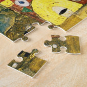 Gustav Klimt Fulfillment Lovers Kunstvoll wandern Puzzle (Seite)