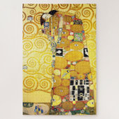 Gustav Klimt Fulfillment Lovers Kunstvoll wandern Puzzle (Vertikal)