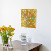 Gustav Klimt Fulfillment Nouveau Couple Foliendrucke (Ablage(Küche))