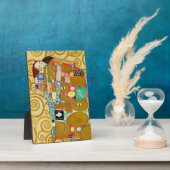 Gustav Klimt Fulfillment Nouveau Couple Fotoplatte (Seite)