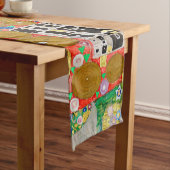 Gustav Klimt Fulfillment Nouveau Couple Kurzer Tischläufer (Beispiel)