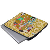 Gustav Klimt Fulfillment Nouveau Couple Laptopschutzhülle (Vorne Knopf)