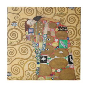Gustav Klimt - Fulfillment, Stoclet Frieze Fliese