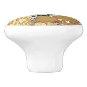 Gustav Klimt - Fulfillment, Stoclet Frieze Keramikknauf (Seitenansicht)