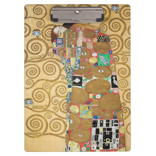 Gustav Klimt - Fulfillment, Stoclet Frieze Klemmbrett