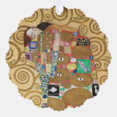 Gustav Klimt - Fulfillment, Stoclet Frieze Ornament Karte (Rückseite)