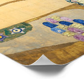 Gustav Klimt - Fulfillment, Stoclet Frieze Poster (Ecke)
