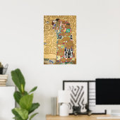 Gustav Klimt - Fulfillment, Stoclet Frieze Poster (Heimbüro)