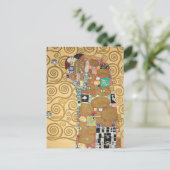 Gustav Klimt - Fulfillment, Stoclet Frieze Postkarte (Stehend Vorderseite)