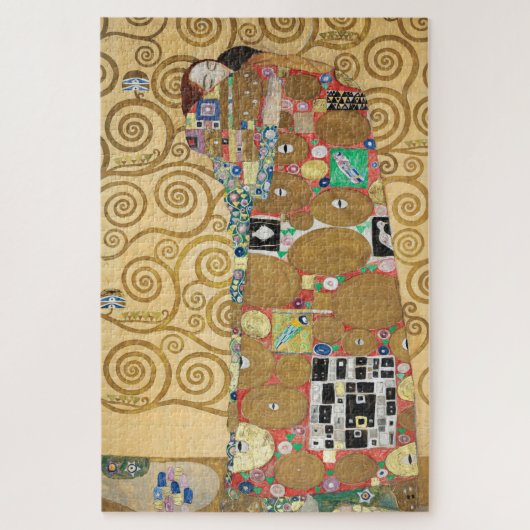 Gustav Klimt - Fulfillment, Stoclet Frieze Puzzle (Vertikal)