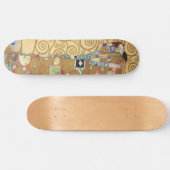 Gustav Klimt - Fulfillment, Stoclet Frieze Skateboard (Horizontal)