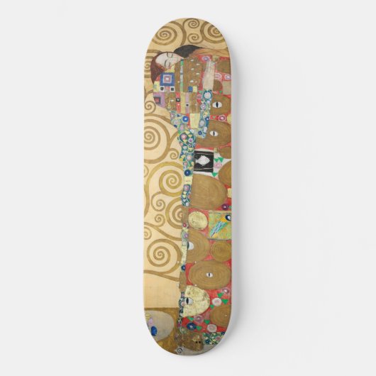 Gustav Klimt - Fulfillment, Stoclet Frieze Skateboard (Vorderseite)