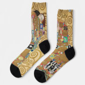 Gustav Klimt - Fulfillment, Stoclet Frieze Socken (Linkes Detail)