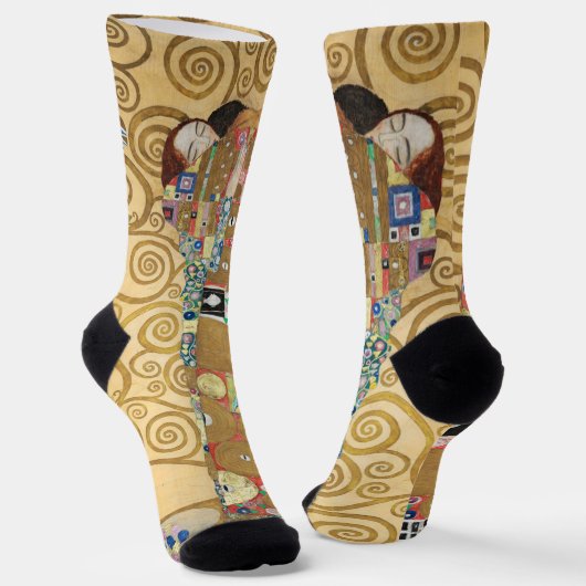 Gustav Klimt - Fulfillment, Stoclet Frieze Socken (Gewinkelt)