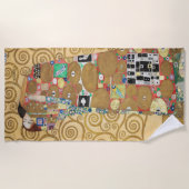 Gustav Klimt - Fulfillment, Stoclet Frieze Strandtuch (Vorderseite)