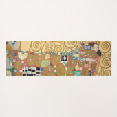 Gustav Klimt - Fulfillment, Stoclet Frieze Yogamatte (Rückseite (Horizontal))