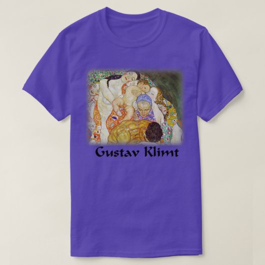 Gustav Klimt Fulfillment T-Shirt (Design vorne)