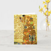 Gustav Klimt Fulfilment Note Card Karte (Gelbe Blume)