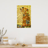 Gustav Klimt Fulfilment Poster (Küche)