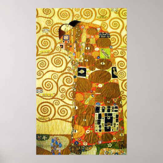 Gustav Klimt Fulfilment Poster (Vorne)