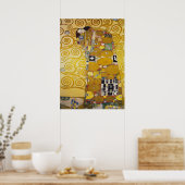 Gustav Klimt - Fulfilment Stoclet Frieze Poster (Küche)