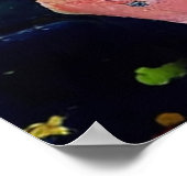 Gustav Klimt Garden Cat Poster (Ecke)