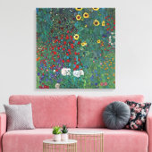 Gustav Klimt - Garten mit Crucifix 2 lg Leinwanddruck (Insitu (Wohnzimmer))