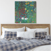 Gustav Klimt - Garten mit Crucifix 2 lg Leinwanddruck (Insitu (Schlafzimmer))