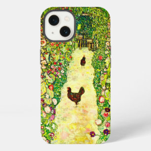 Gustav Klimt Garten mit Hühnern iPhone 13 Hülle