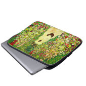 Gustav Klimt Garten mit Hühnern Laptopschutzhülle (Vorne Knopf)
